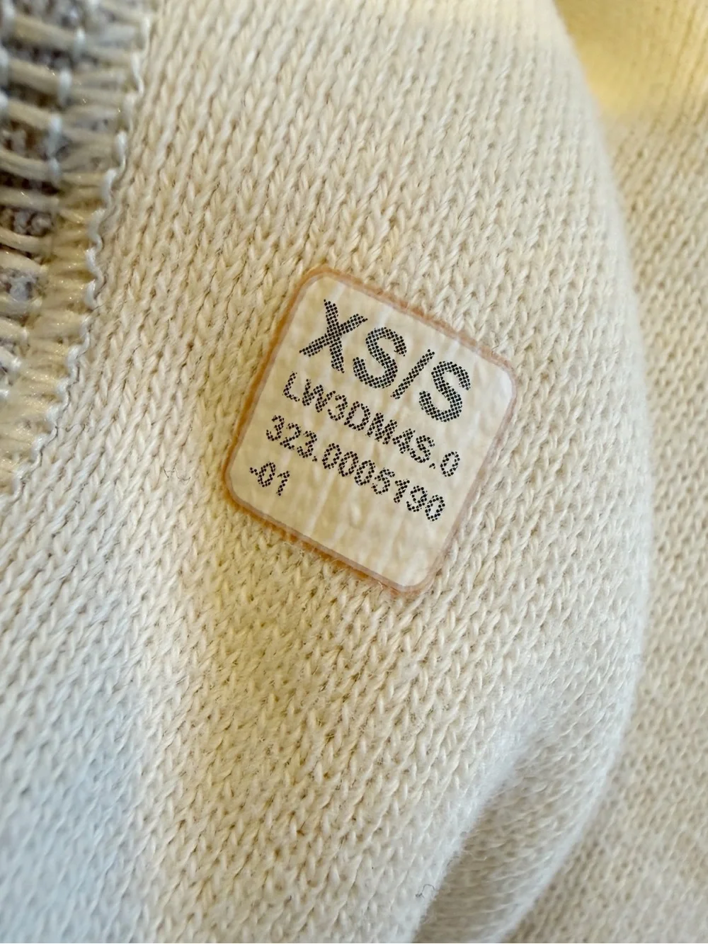 LULULEMON Oversized Scuba Half-Zip Hoodie‎ Pullover Sweatshirt Cream XS/S